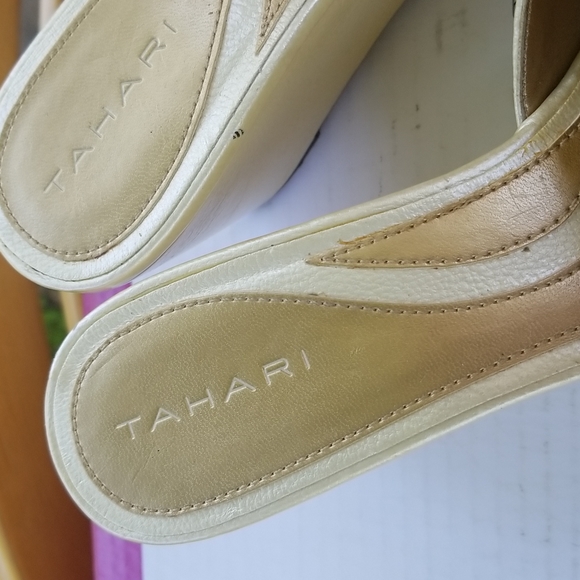 Stylish cream wedges - Picture 4 of 5